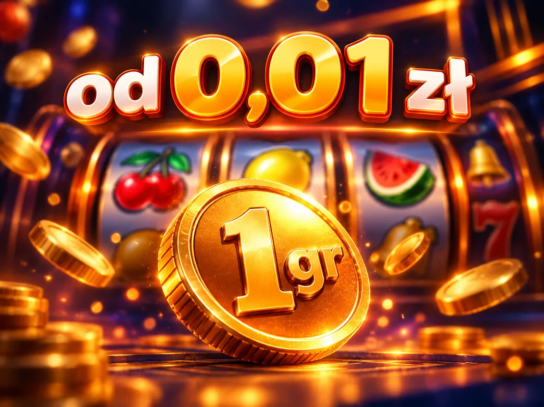 Bison Casino gry za 1 gr – sloty z najniższą stawką 0,01 zł