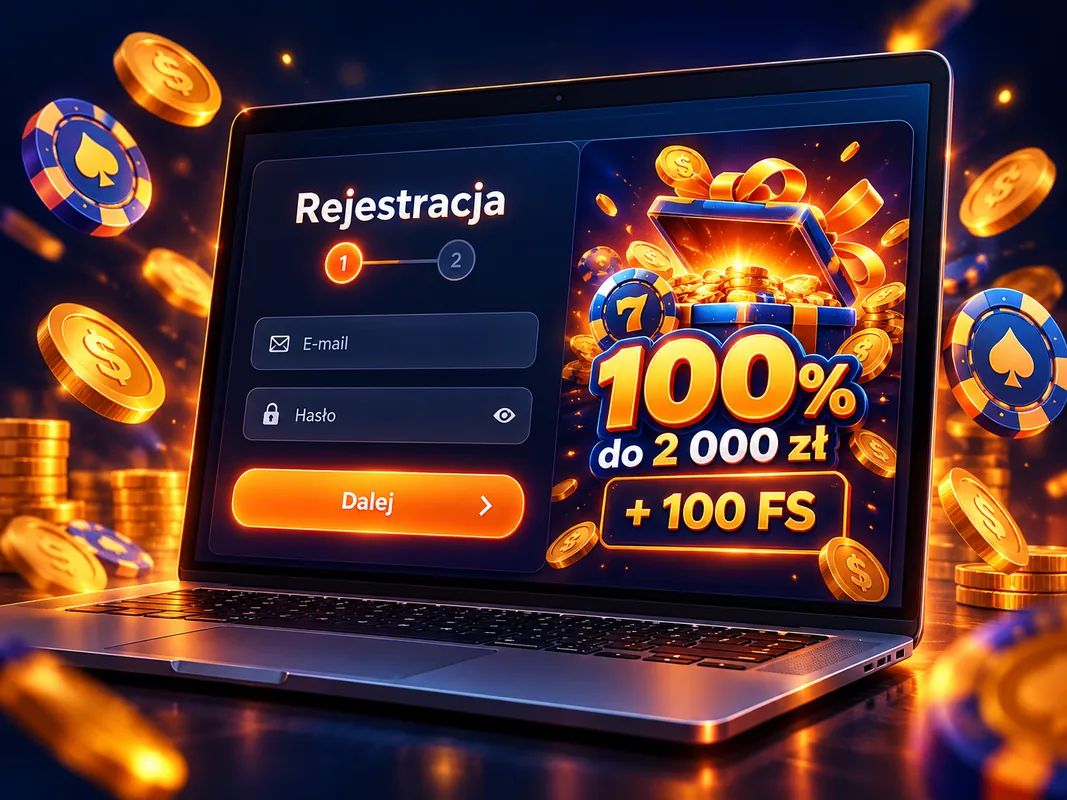 Bison Casino rejestracja – formularz zakładania konta i bonus 100% do 2 000 zł